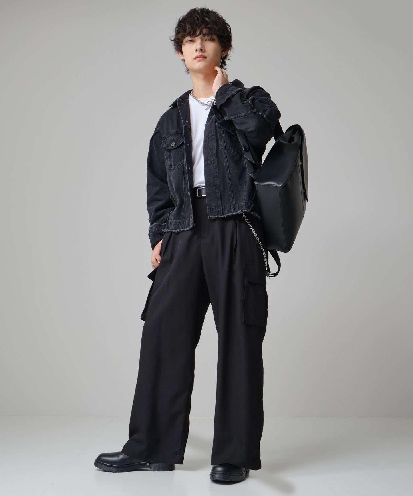 SUI-1998 通常丈 Tシャツ カットソー 長袖 トレーナーT 薄手 メンズ F5600-5605