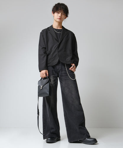 SUI-1998 2WAY ショルダーバッグ ハンドバック シンプル 鞄 メンズ chbag5