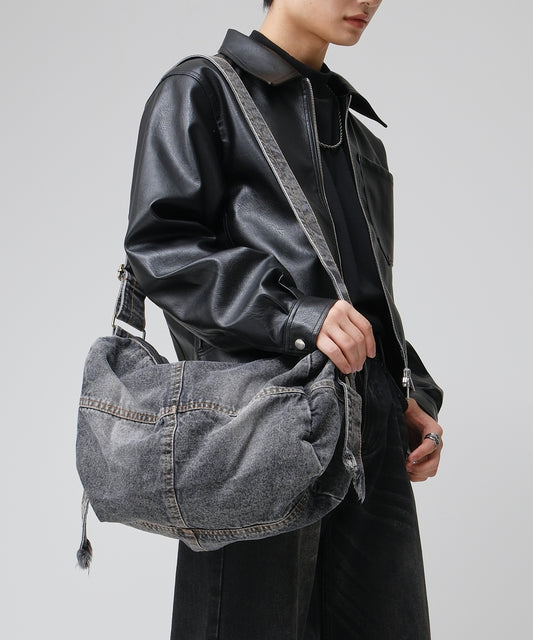 SUI-1998 ショルダーバッグ デニム 鞄 メンズ chbag7