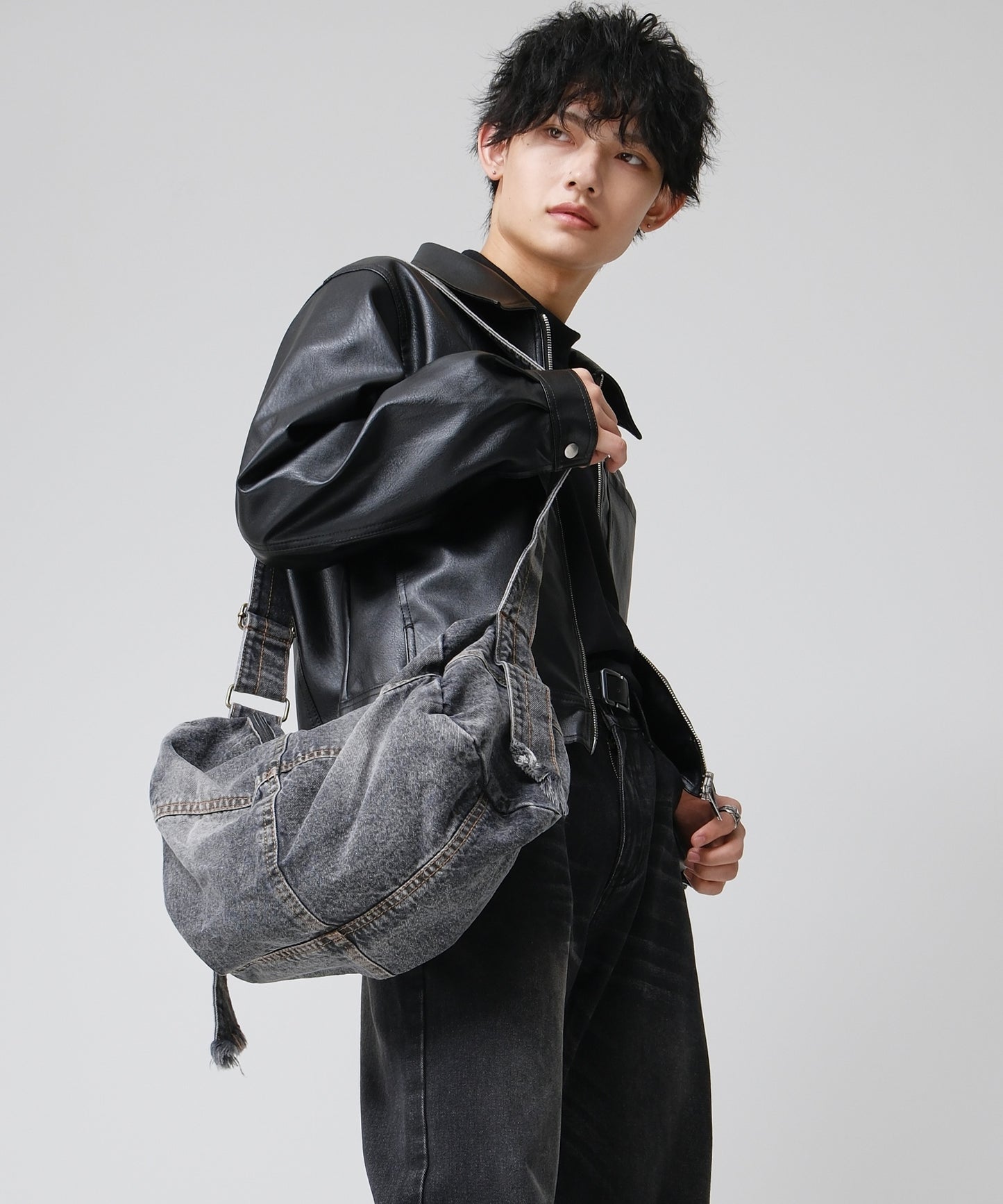 SUI-1998 ショルダーバッグ デニム 鞄 メンズ chbag7