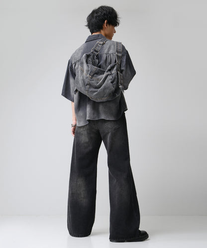 SUI-1998 ショルダーバッグ デニム 鞄 メンズ chbag7