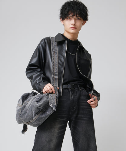 SUI-1998 ショルダーバッグ デニム 鞄 メンズ chbag7