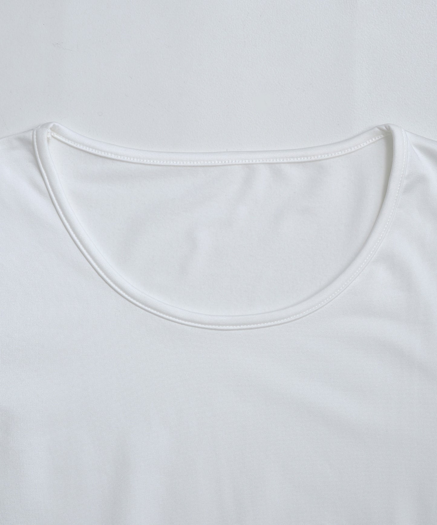 SUI-1998 通常丈 Tシャツ カットソー 長袖 裏起毛 Uネック F459-460