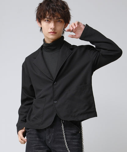 SUI-1998 通常丈 Tシャツ カットソー 長袖 裏起毛 ハイネック F461-462