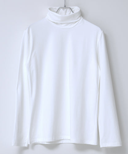 SUI-1998 通常丈 Tシャツ カットソー 長袖 裏起毛 ハイネック F461-462