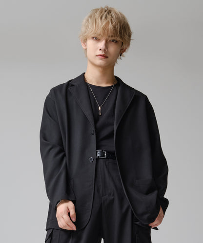 SUI-1998 通常丈 テーラードジャケット ワイドシルエット 薄手 ブラック グレー ライトグレー メンズ F465-467