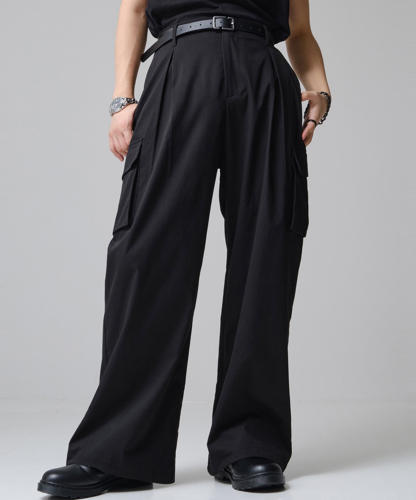 SUI-1998 カーゴパンツ フラップポケット F475-477