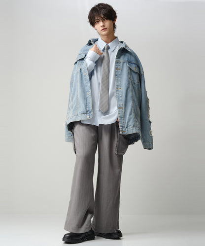 SUI-1998 カーゴパンツ フラップポケット F475-477