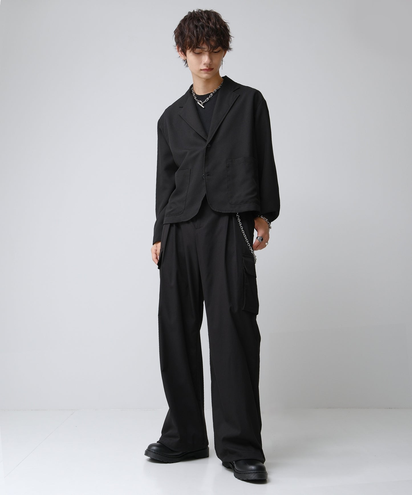 SUI-1998 カーゴパンツ フラップポケット F475-477