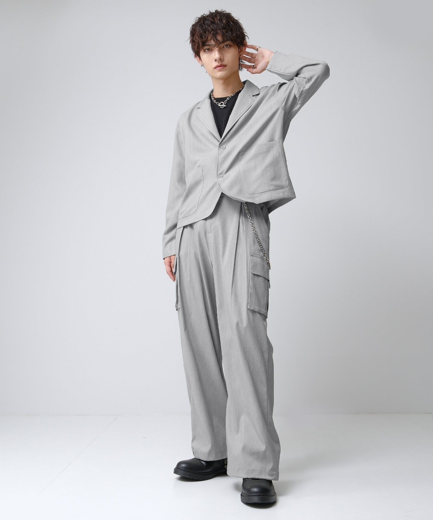 SUI-1998 カーゴパンツ フラップポケット F475-477