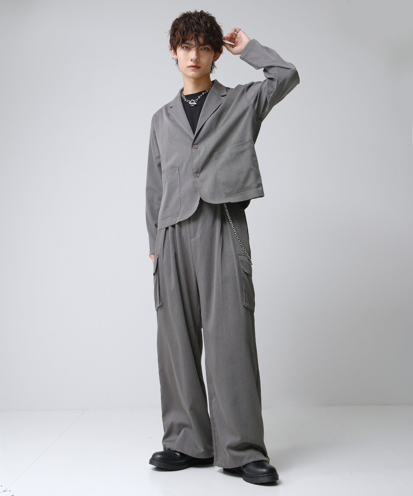 SUI-1998 カーゴパンツ フラップポケット F475-477