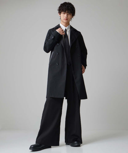 SUI-1998 スラックス ワイドパンツ 薄手 F485-487