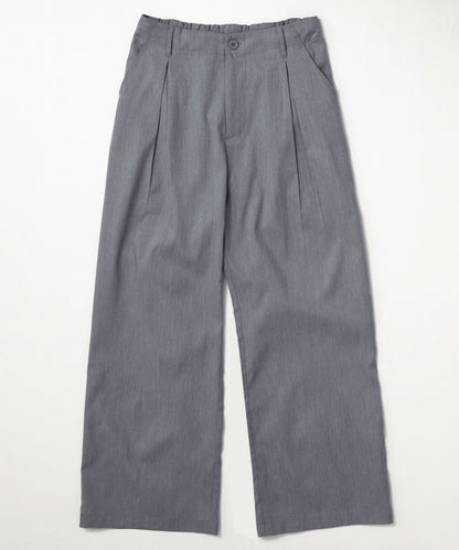 SUI-1998 スラックス ワイドパンツ 薄手 F485-487
