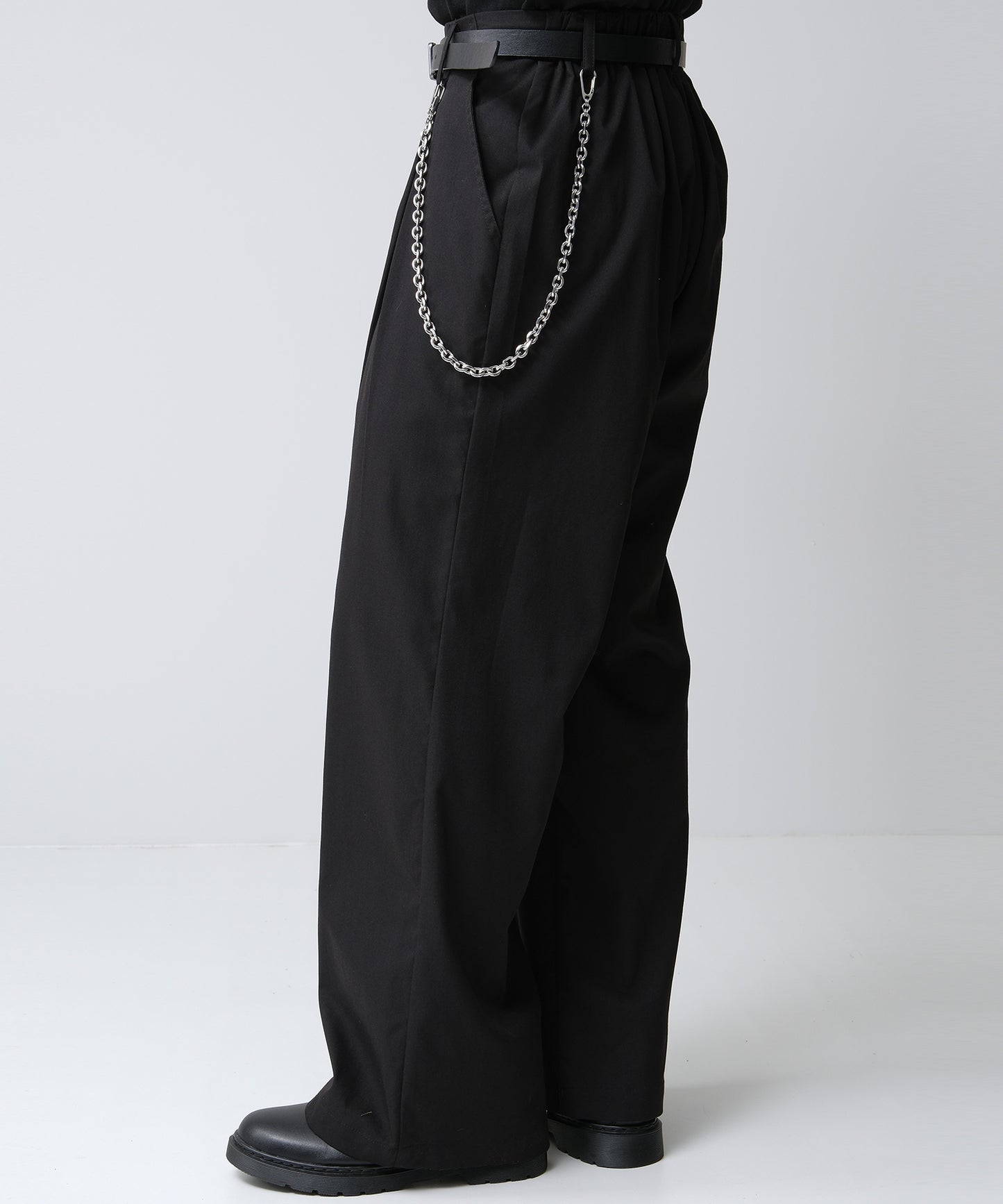 SUI-1998 スラックス ワイドパンツ 薄手 F485-487