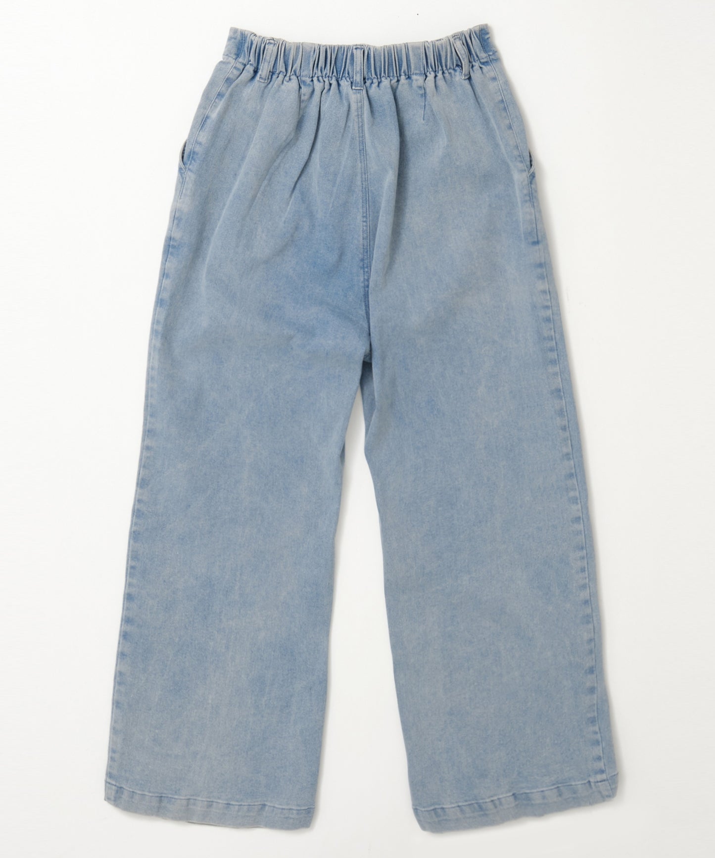 SUI-1998 デニムパンツ ワイドサイズ テーパード F496-498