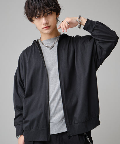 SUI-1998 通常丈 パーカー 長袖 ジップアップパーカー F5100-F5107