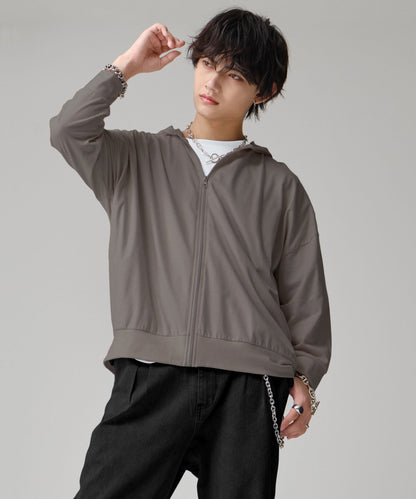 SUI-1998 通常丈 パーカー 長袖 ジップアップパーカー F5100-F5107