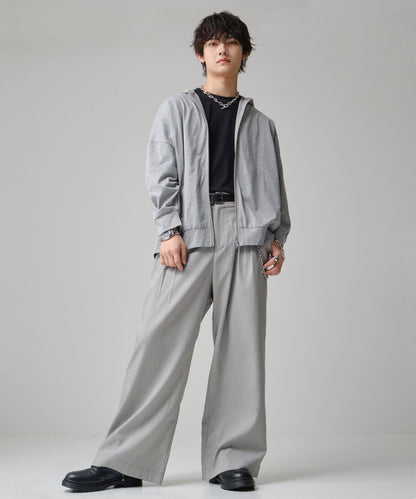 SUI-1998 通常丈 パーカー 長袖 ジップアップパーカー F5100-F5107