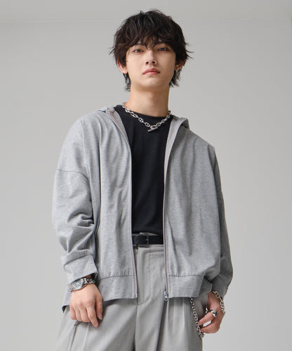 SUI-1998 通常丈 パーカー 長袖 ジップアップパーカー F5100-F5107