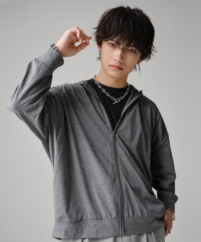 SUI-1998 通常丈 パーカー 長袖 ジップアップパーカー F5100-F5107