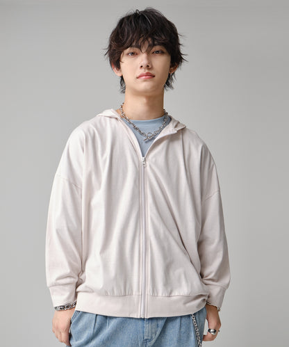 SUI-1998 通常丈 パーカー 長袖 ジップアップパーカー F5100-F5107