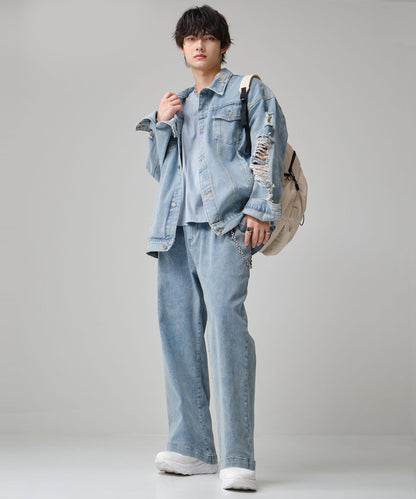 SUI-1998 通常丈 Tシャツ カットソー 七分袖 ビッグシルエット F5530
