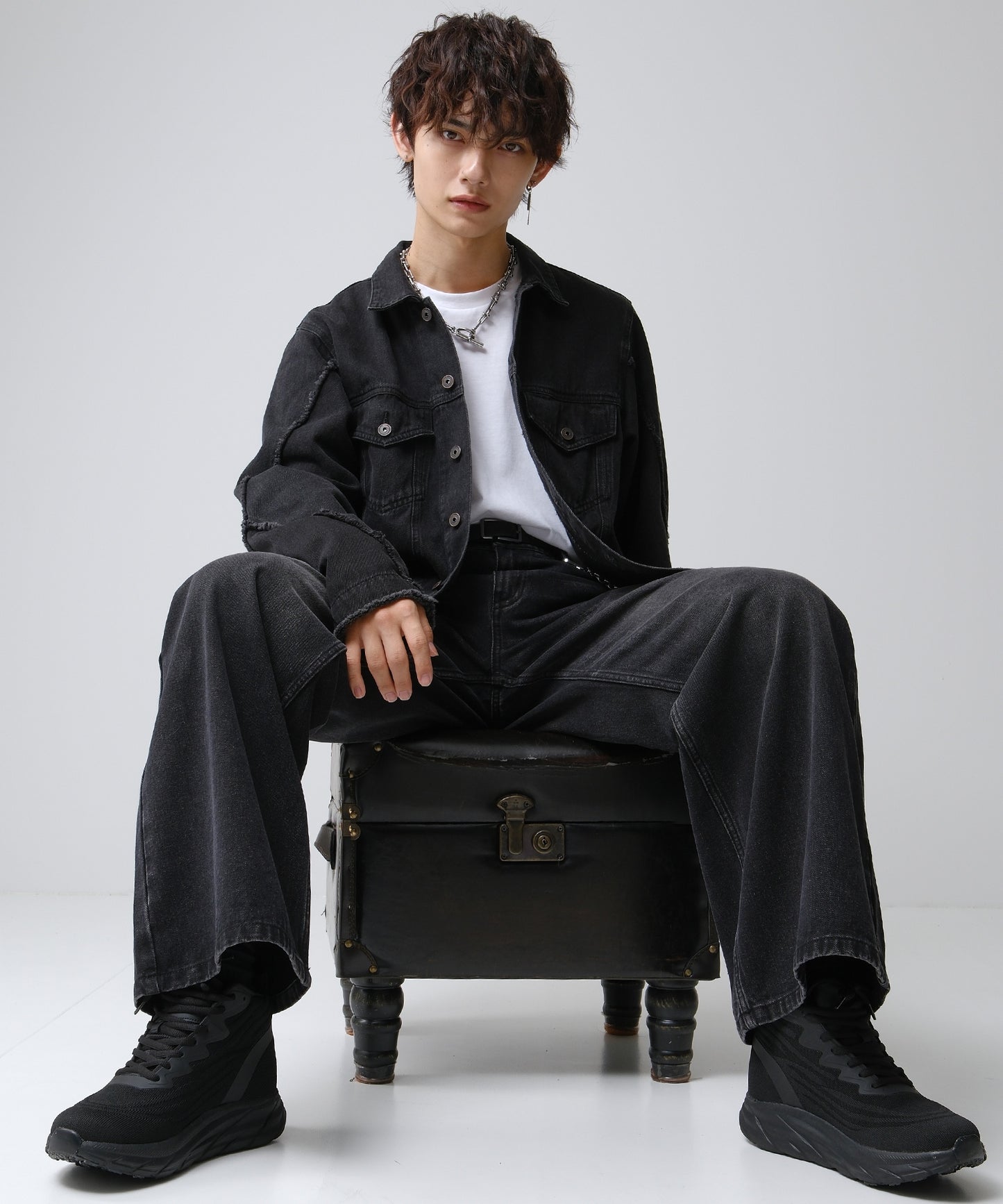 SUI-1998 身長 ９cm UP シークレットシューズ スニーカー 身長アップ 軽量 靴 メンズ j-kutu40-41