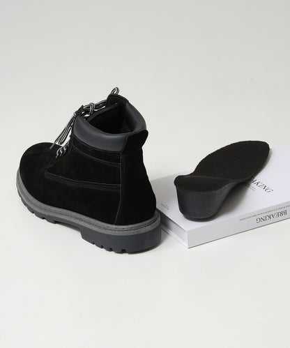 SUI-1998 身長 ７cm UP シークレットシューズ 本革 スエード ワークブーツ 靴 メンズ j-kutu50-51