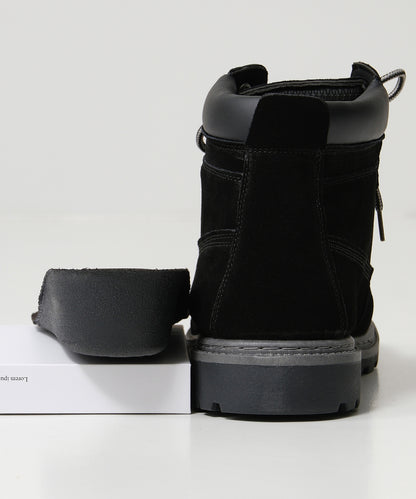 SUI-1998 身長 ７cm UP シークレットシューズ 本革 スエード ワークブーツ 靴 メンズ j-kutu50-51