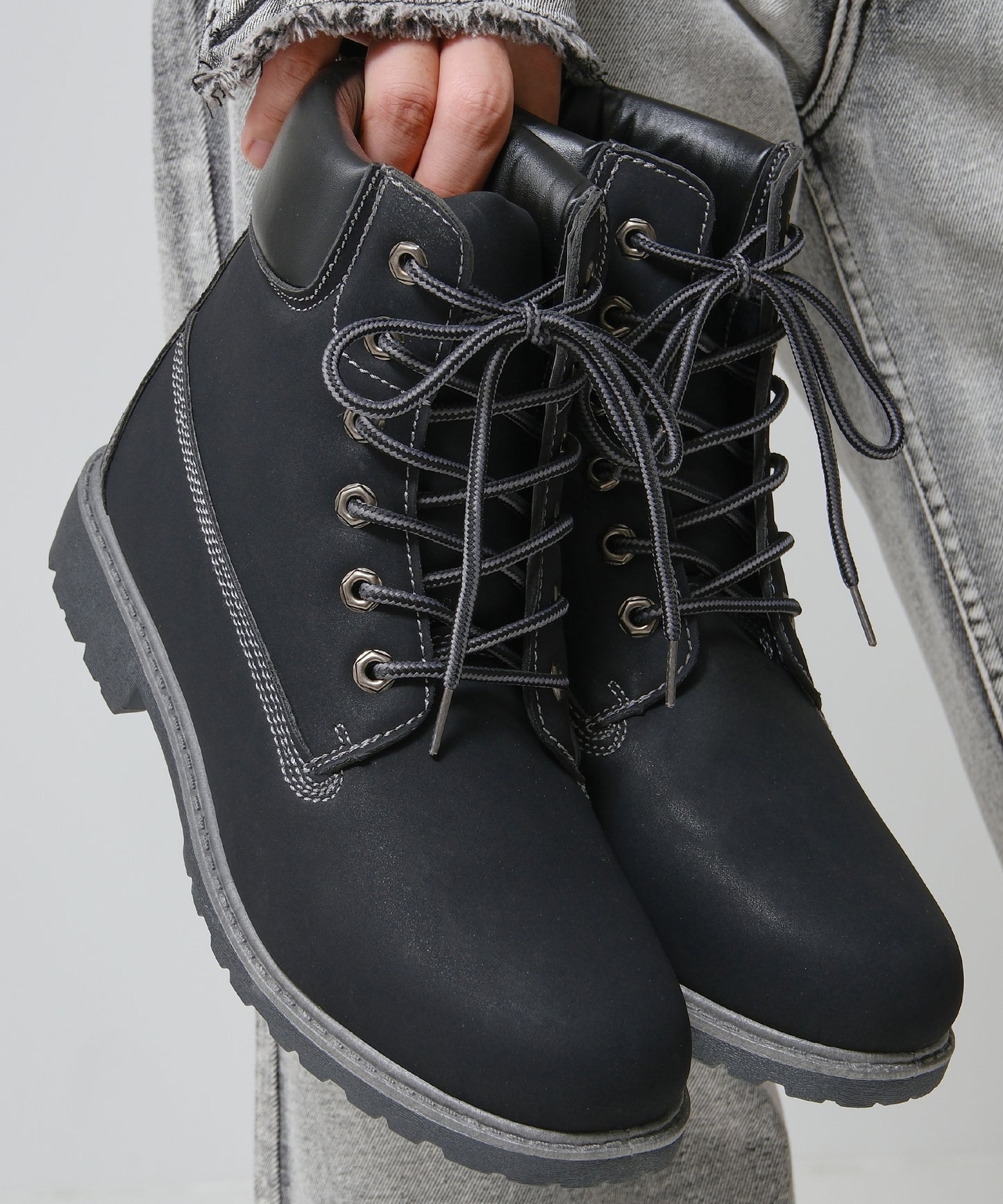 SUI-1998 身長 ７cm UP シークレットシューズ ワークブーツ 靴 メンズ j-kutu52-53