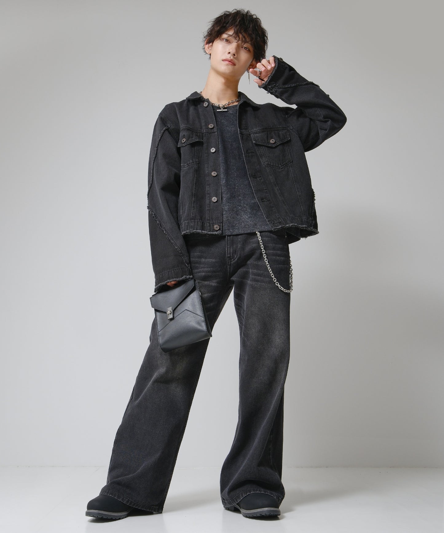 SUI-1998 身長 ７cm UP シークレットシューズ ワークブーツ 靴 メンズ j-kutu52-53