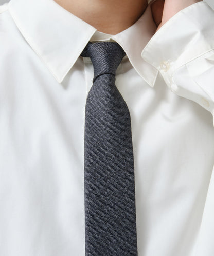 SUI-1998 ネクタイ 6cm グレー ダ－クグレー シンプル 二色糸 メンズ ネクタイ kkne1