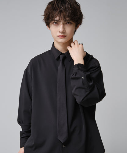 SUI-1998 ネクタイ 6cm マットブラック シンプル フォーマル メンズ ネクタイ kkne10