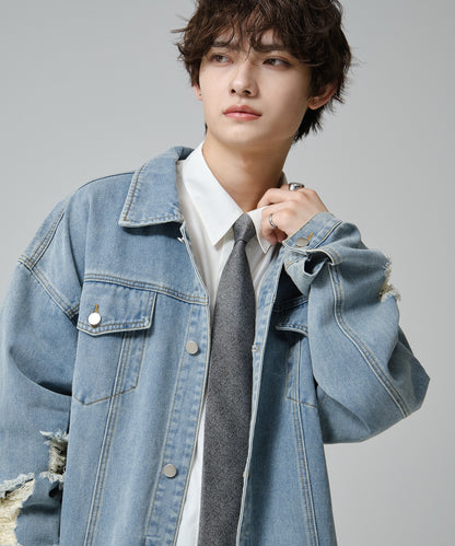 SUI-1998 ネクタイ 7cm シルバー ダークグレー シンプル 二色糸 メンズ ネクタイ kkne12