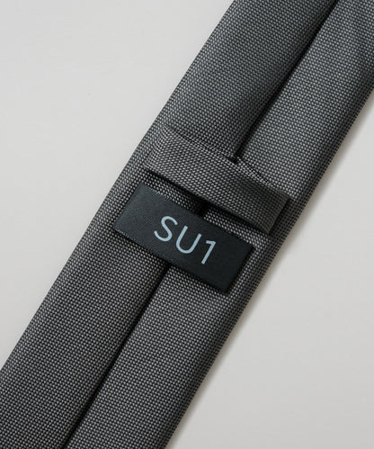 SUI-1998 ネクタイ 7cm チャコールグレー シンプル フォーマル メンズ ネクタイ kkne18