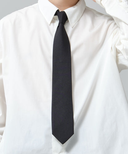 SUI-1998 ネクタイ 7cm マットブラック シンプル フォーマル メンズ ネクタイ kkne20