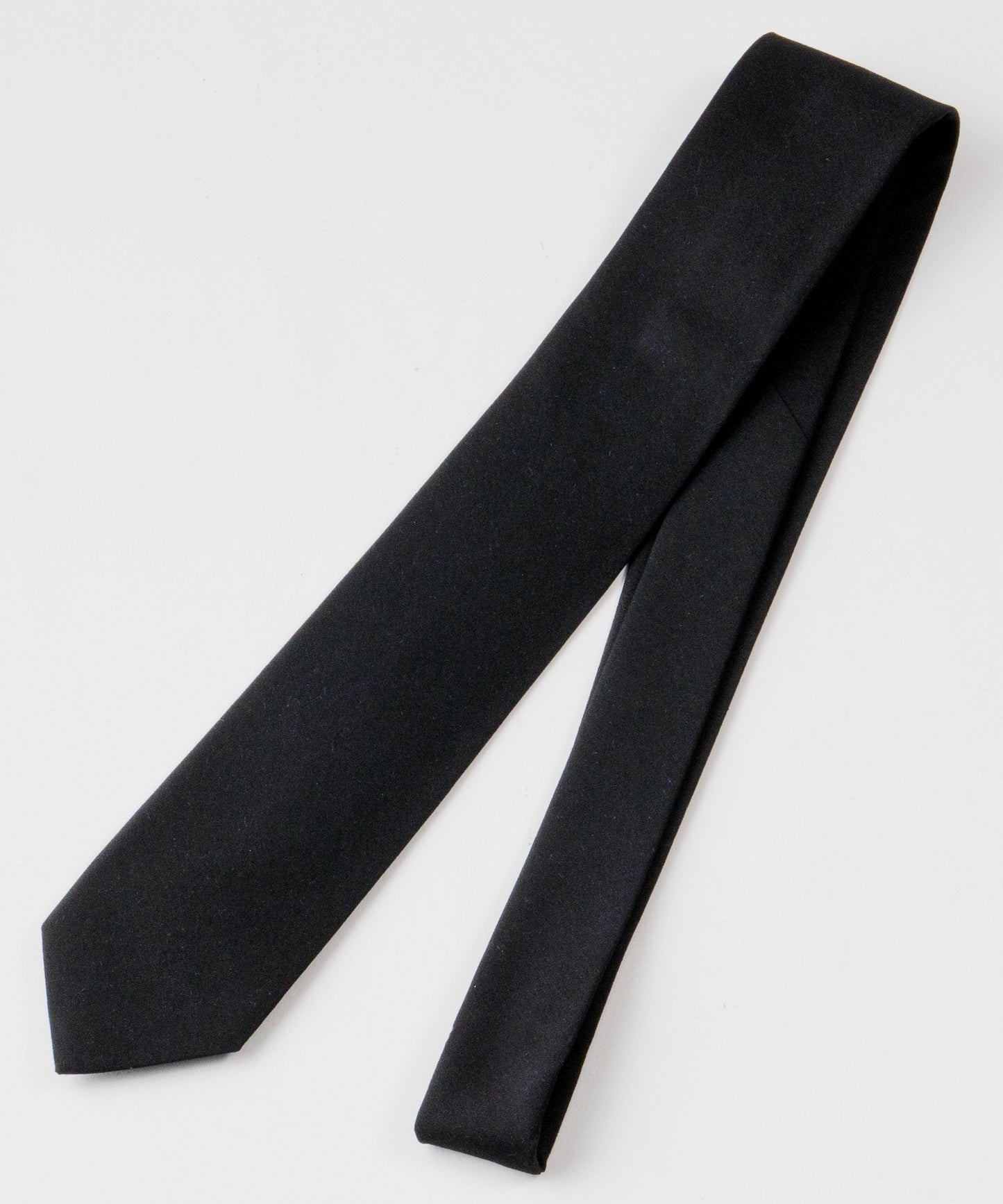 SUI-1998 ネクタイ 7cm マットブラック シンプル フォーマル メンズ ネクタイ kkne20