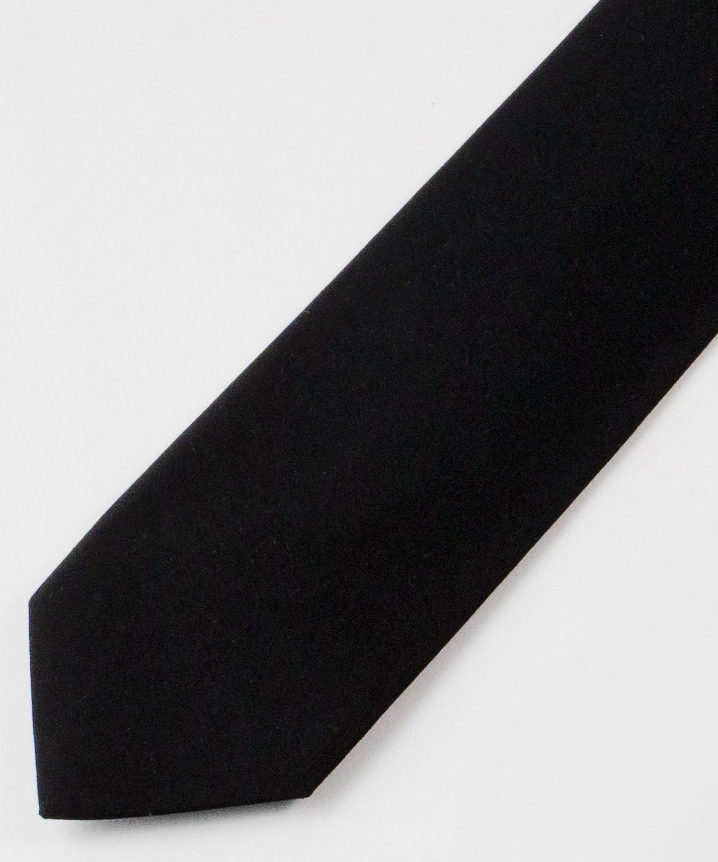 SUI-1998 ネクタイ 7cm マットブラック シンプル フォーマル メンズ ネクタイ kkne20