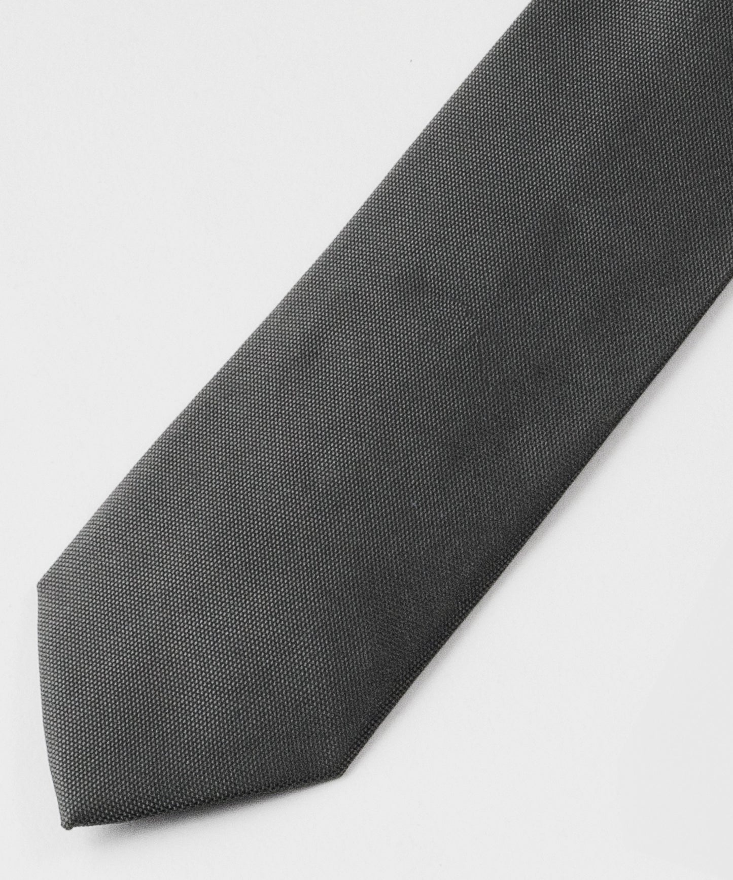 SUI-1998 ネクタイ 6cm チャコールグレー シンプル フォーマル メンズ ネクタイ kkne8