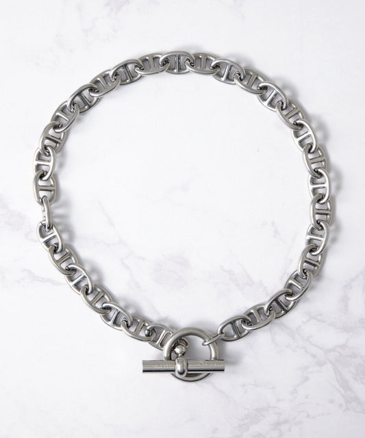 SUI-1998 ネックレス アンカーチェーン アンカー チェーン マンテル シルバー ステンレス 極太 メンズ kksn192