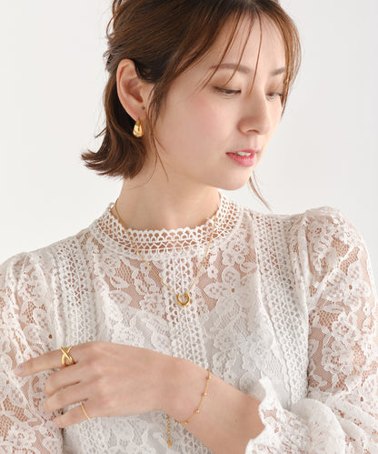 SUI-1998 ネックレス シンプル ゴールド シルバー ステンレス レディース kksn3-4